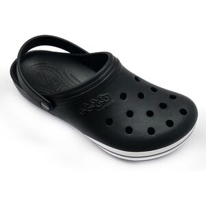Crocs Jibbitz Classic Clogs - Black & Creamy White - Size 7 Mens / 9 Womens
